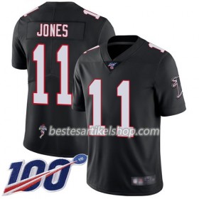 Herren Atlanta Falcons Trikot Julio Jones 11 Nike Schwarz 100th